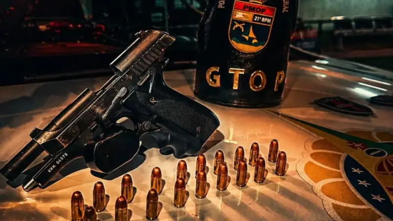 PMDF apreende arma de fogo em São Sebastião