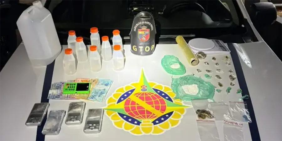 Homem é detico por tráfico de drogas no Gama