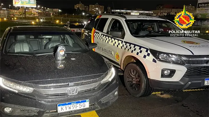 PMDF recupera veiculo roubado