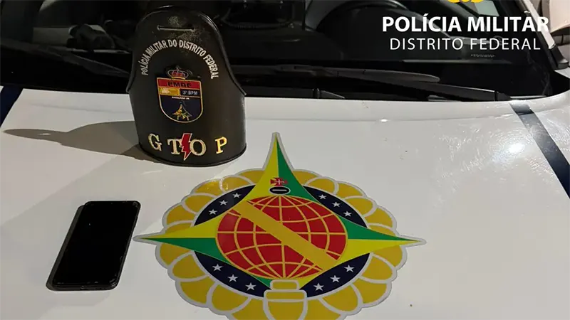 PMDF prende dupla por receptação de celular comprado por 30 reais na Asa Norte