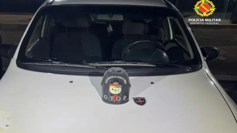 PMDF localiza veículo furtado em via pública no Del Lago