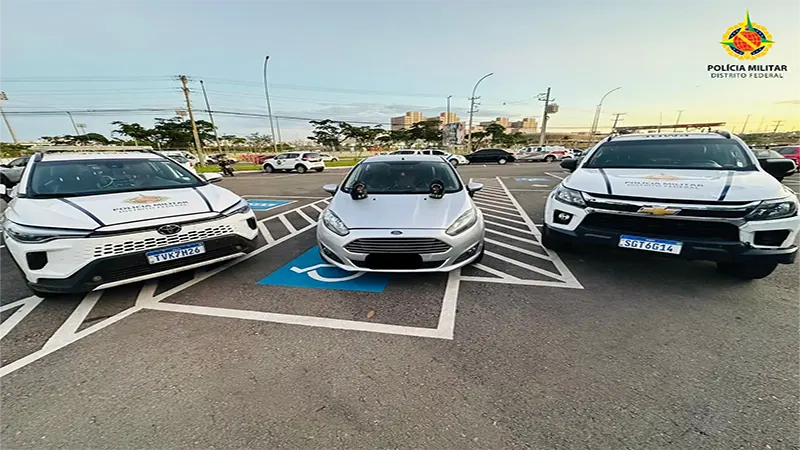 PMDF apreende quatro menores e recupera veículo roubado em Ceilândia