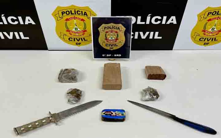 PCDF prende suspeitos de tráfico interestadual