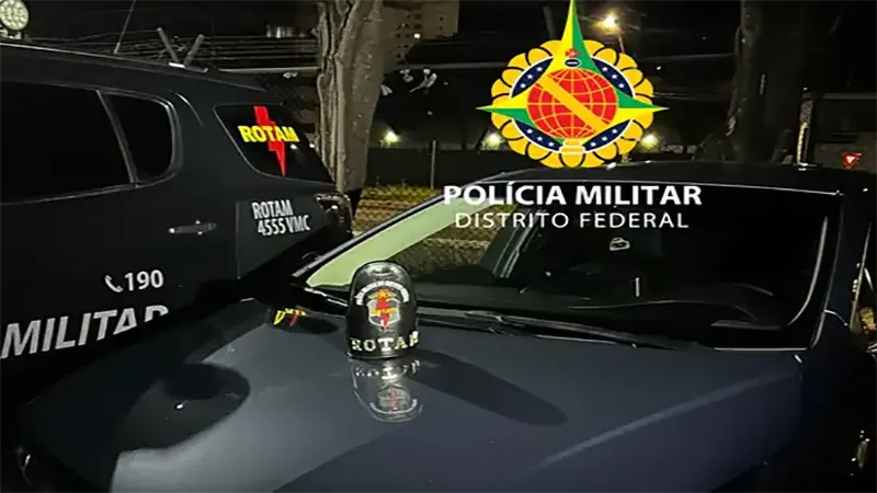 PMDF apreende veículo com sinais de adulteração e restrição de furto em Ceilândia
