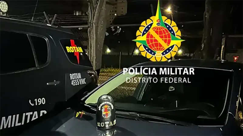 PMDF apreende veículo com sinais de adulteração e restrição de furto em Ceilândia