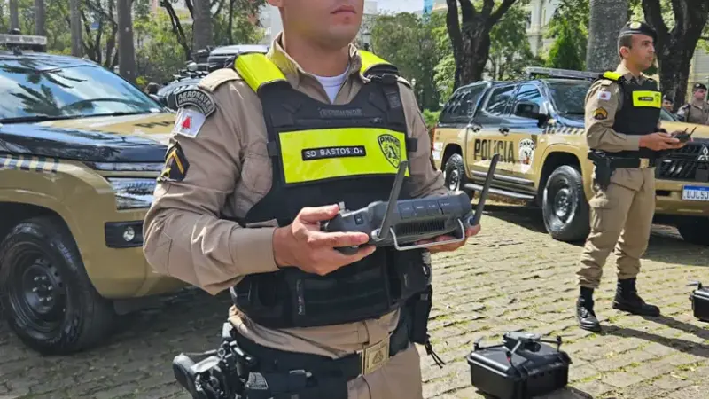 PMMG lança Pelotão Ostensivo de Drones em Minas
