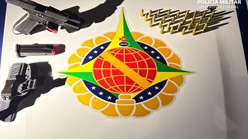 PMDF prende homem por porte de arma de fogo em Santa Maria