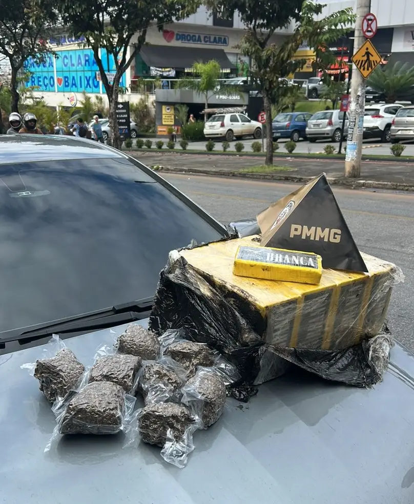 Belo Horizonte – Condutor é preso com drogas durante blitz do Batalhão de Trânsito