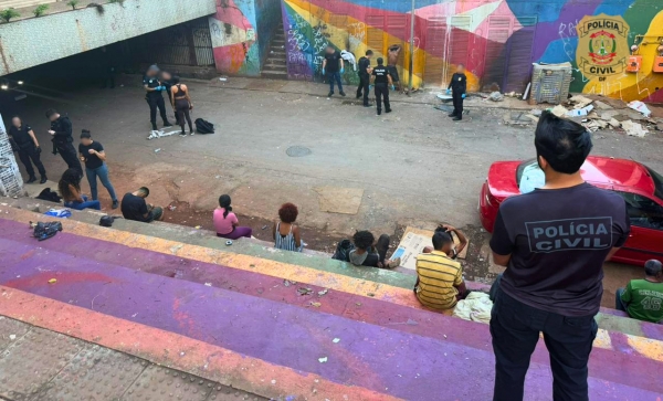 Operação Saturação: PCDF combate o tráfico de drogas no Setor Comercial Sul