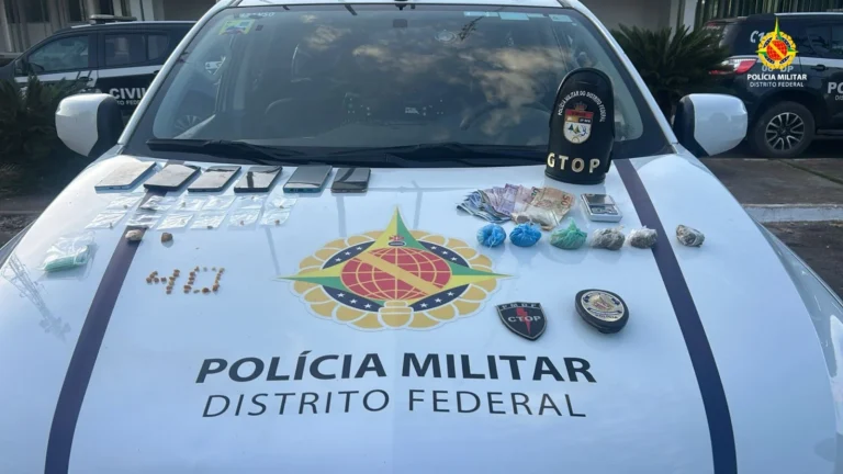PMDF cumpre mandado de prisão e apreende drogas em imóvel monitorado por tráfico no Itapoã