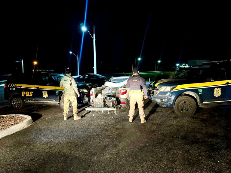 PRF apreende 800kg de explosivos transportados irregularmente na Bahia