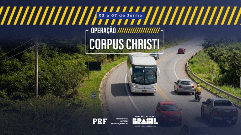 Operação Corpus Christi: foco da PRF é o transporte de passageiros