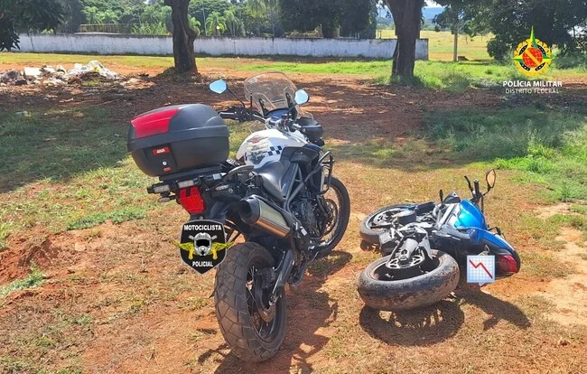 Perseguição a mais de 200 km/h termina com prisão de motorista monitorado por tornozeleira eletrônica na Asa Norte