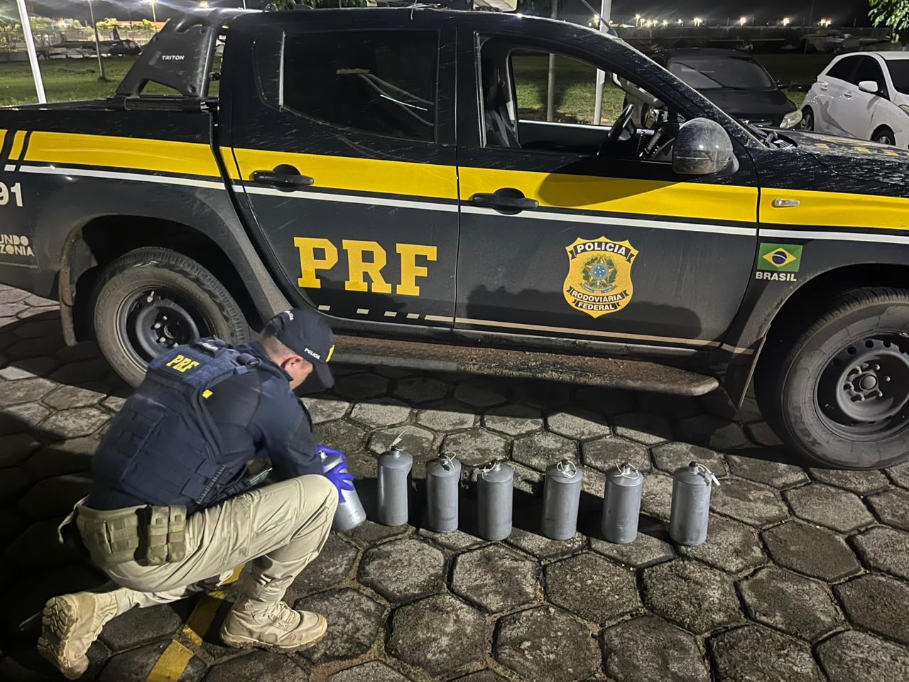 PRF ultrapassa 1 tonelada de mercúrio apreendido em Roraim