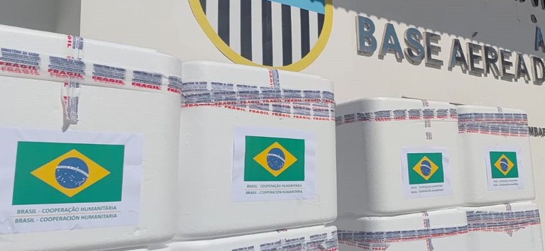 Brasil doa 4,5 toneladas de vacinas para Venezuela