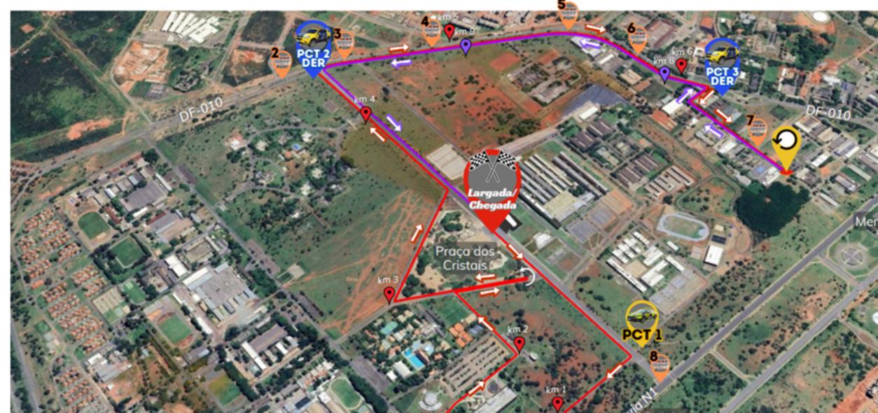 Corridas de rua alteram trânsito no Plano Piloto e em Santa Maria neste fim de semana
