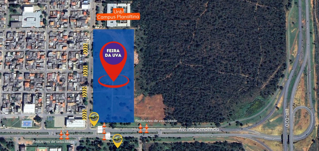 Feira da Uva e do Vinho altera trânsito em Planaltina
