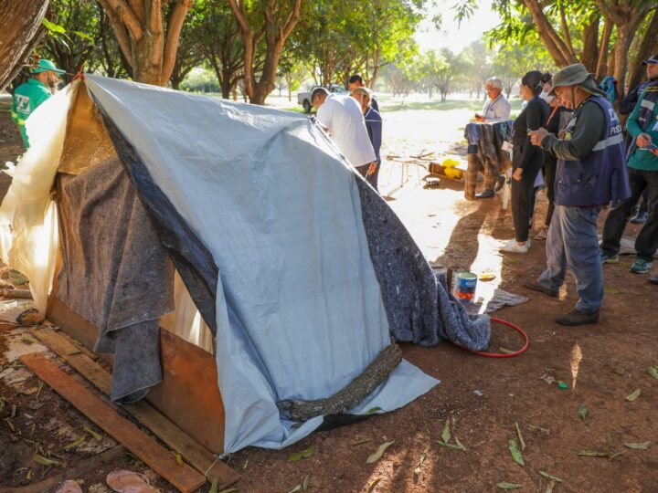 Águas Claras e Ceilândia receberam ação de acolhimento à população em situação de rua