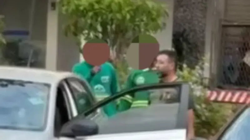 Subtenente do Exército aponta arma para gari no DF: “Se vier, vai se foder”.
