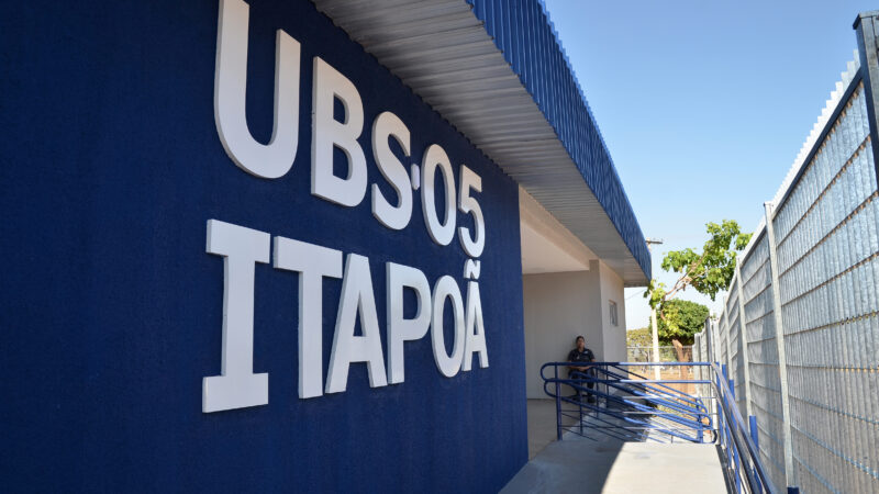 UBS 5 do Itapoã começa a atender e amplia a saúde no Itapoã Parque