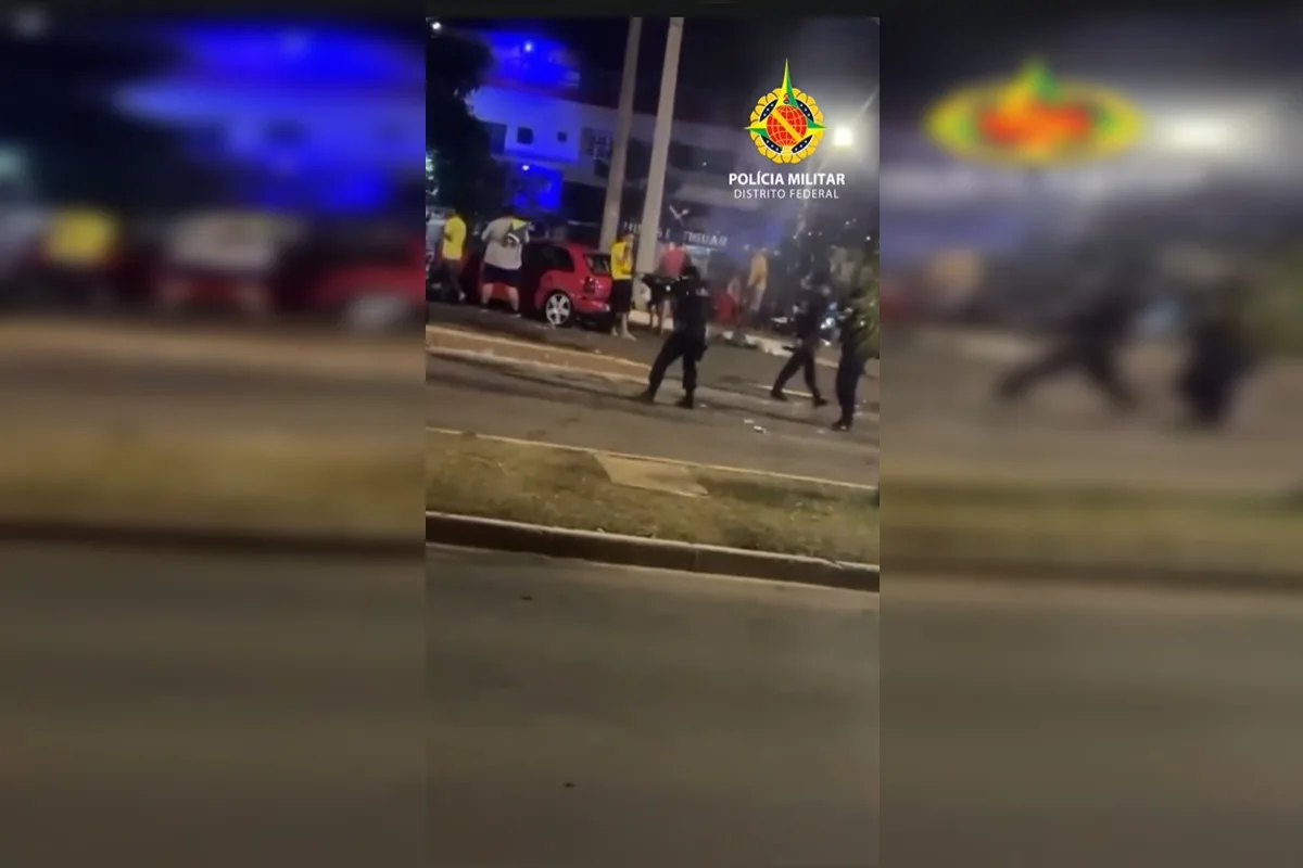 Festa pós-eleição em São Sebastião termina com spray de pimenta e balas de borracha