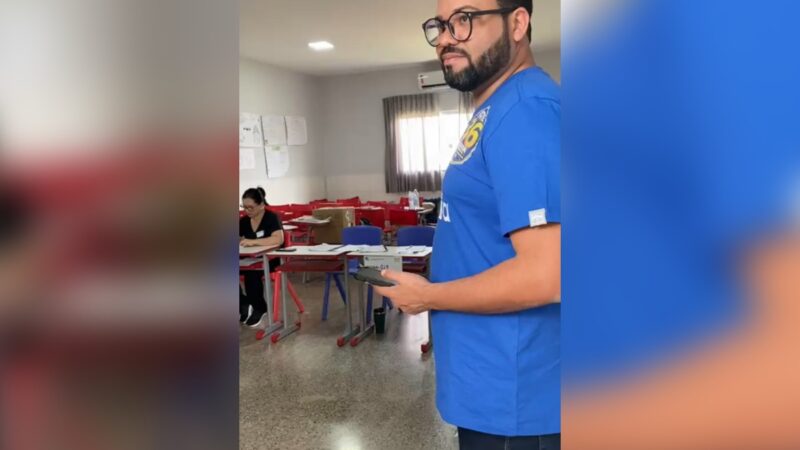 Elisson Ferreira vota em Vicente Pires e diz esperar vaga no segundo turno para o GDF