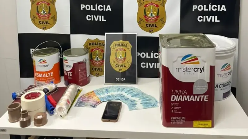 PCDF prende homem que comprou materiais de construção com notas falsas em Santa Maria